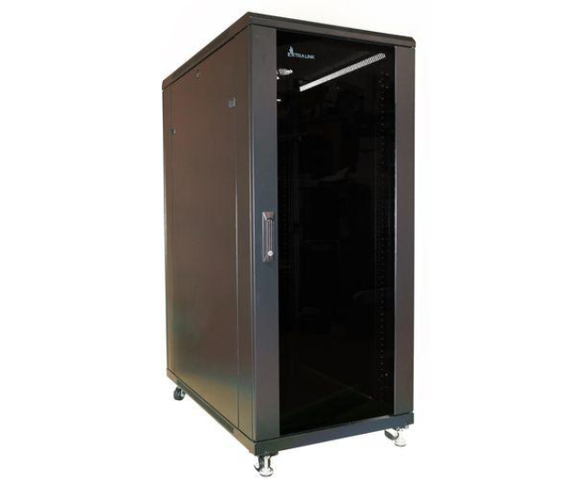 ExtraLink  Stojąca 19" 32U 600x600mm jednosekcyjna (czarna) - 1323207 - zdjęcie 5